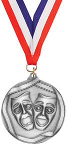Drama Medal- Silver [M2RE-DR-S]