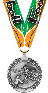 Football Medal- Silver [M201-FB-S]
