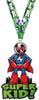 Exclusive Soccer Super Kid Acrylic Medal- 6 inch [MACR6-SHKD-SCM-Q]