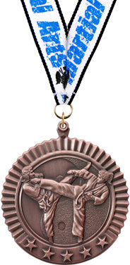 Martial Arts (F) 5 Star Medal- Bronze [MP36-MAF-B]