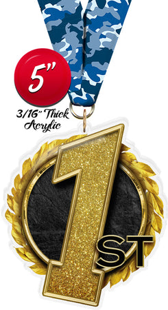 1st Colorix-M Acrylic Medal [MACR5-1ST-Q]