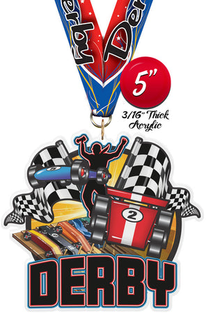 Pinewood Colorix-M Acrylic Medal [MACR5-PNWD-Q]