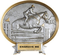 Equestrian Sport Legend Ovals - Female [SLO8-EQF]