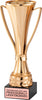 Plastic Fluted Bronze Cup - 12 inch [CM35-3-12-B]