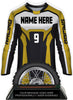 Motocross Jersey Colorix-T Acrylic Trophy - Gold [TACR7-JSY-MOTOX-GLD-Q]