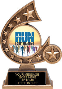 Custom Insert Holder Comet Resin Trophies [RXCOM5-i]