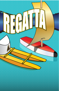 Regatta- Two Boats Plaque Insert [BBP-1511]
