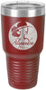 Polar Camel 30 oz. Ringneck Maroon Vacuum Insulated Tumbler w/Clear Lid [TVIJ313]