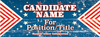 Political 4 x 10 Vinyl Banner- Vintage [VB-POL-VNT-410]