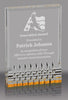 Reflective Base Acrylic Award- Gold 4.25x6 inch [ACRS-4G]