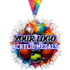 Custom Colorix-M Acrylic Medal - 8 inch [MXACR8-Q]