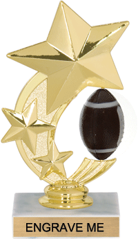 Football Shooting Star Spinning Trophy [TSSS6-FB]