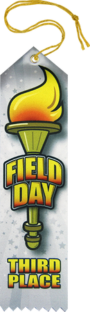 Field Day 3rd Place Colormax Ribbon [RCM-FLDDY-3RD]