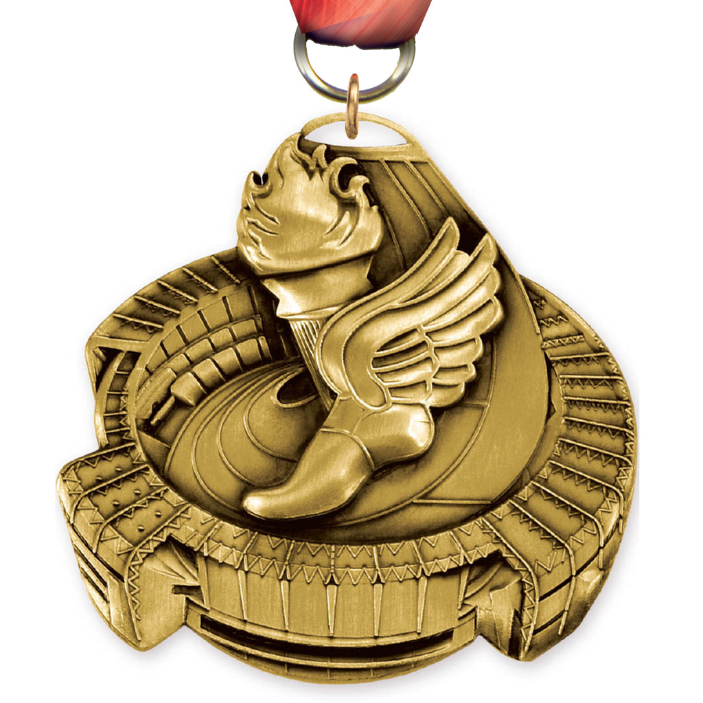 2.5" Track Stadium Medal [MSTD2-TK]