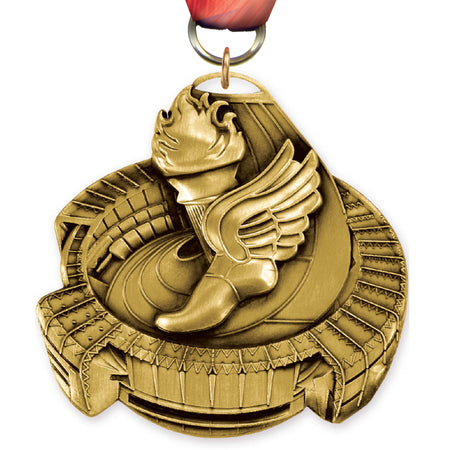 2.5" Track Stadium Medal [MSTD2-TK]