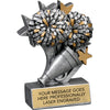 Cheer Star Blast Resin Trophy - 4.75