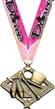 Dance Diamond Star Medal [MDS2-DC]