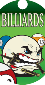 Billiards- Krunch Dog Tag Insert [DT-1212]