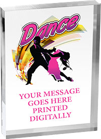 Dance Vibrix Acrylic Award [ACB57V-DC]
