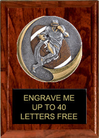 Football Motion Xtreme Plaque [PMX57-FB]