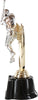 Softball Victory Backdrop Figure on Regal Synthetic Base [TRGVYB-8-SB]