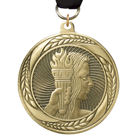 2.25" Achievement Laurel Wreath Medal [MM2S-01]