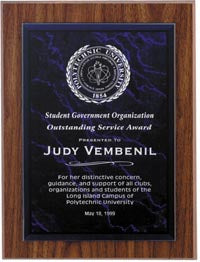 Laser Engraved Plaque - 8 x 10 inch [P317]