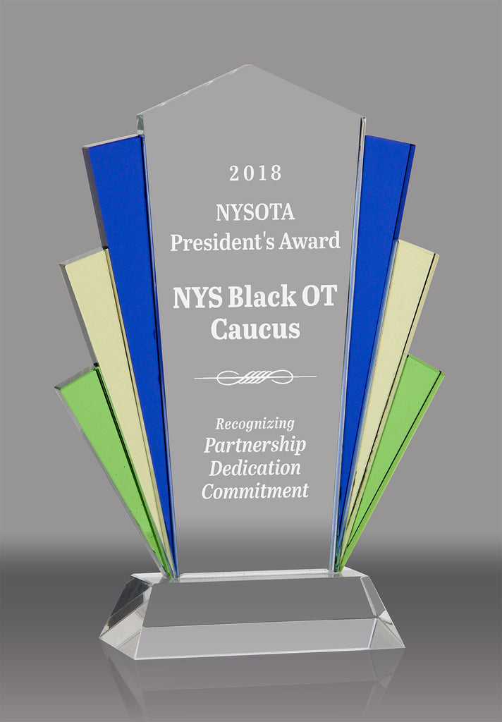 Colorful Glass Marquee Award [GCFA0]