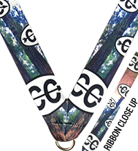 7/8 x 30 in. Cross Country Sublimated Neck Ribbon [NKRB-4072]