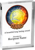 Tennis Vibrix Acrylic Award [ACB46V-TN]