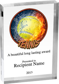 Tennis Vibrix Acrylic Award [ACB46V-TN]