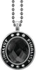Black Onyx Gem Silver Finalist Charm [CSOV-FNL-STN-BLK-S]
