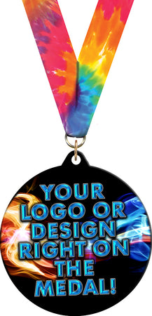 ColorZ Custom Black Medal- 2.75 inch [MXIM275-BLK]