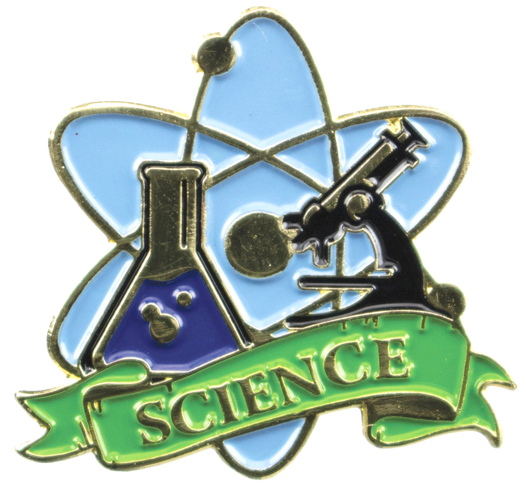 Science Academic Lapel Torch Pin [LPSE204]