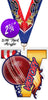 Cricket Victory Colorix Acrylic Medal [MACR2-V-CRKT-Q]