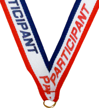 7/8 x 30 in. Participant Neck Ribbon [NKRB-1026]