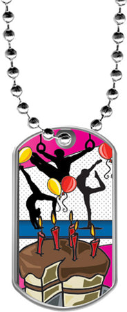 Gymnastics Dog Tags [DTLAM2-GG]