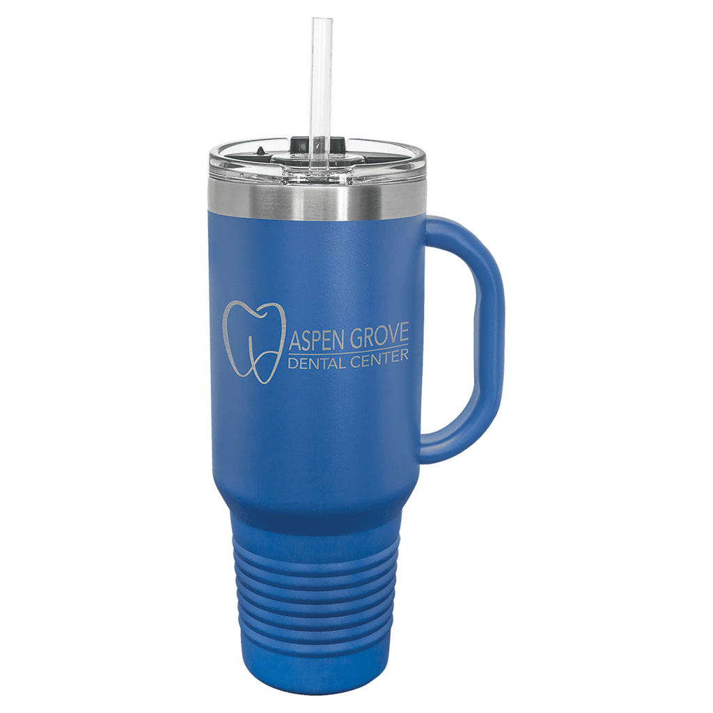 Polar Camel 40 oz. Travel Mug with Handle - Blue [TJPC74-BLU]
