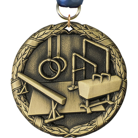 Gymnastics Generic M2CX Medal [M2CX-GG]