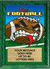 Flag Football Full Color KRUNCH Plaque [PKRNCH5-FLGFB]