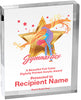 Gymnastics Vibrix Acrylic Award [A34BV-GG]