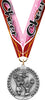 Cheerleading Medal- Silver [M201-CH-S]