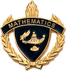 Math 3D Enameled Scholastic Pin [PCM-WRT-MT]
