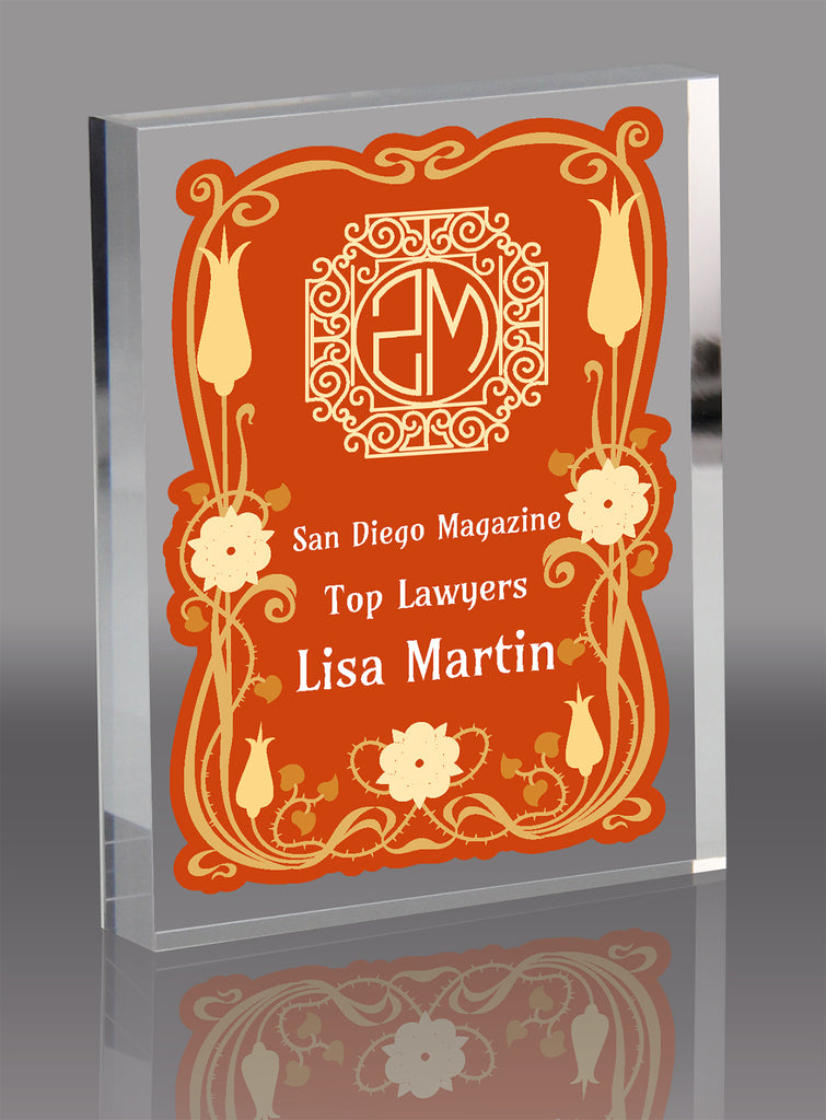 Custom Vibrix Acrylic Award [AX45BV]