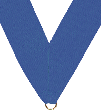 Blue Neck Ribbon [NKRB-4019] – Trophy Depot