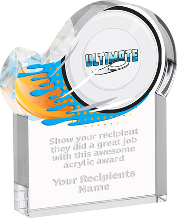 Ultimate Splatters Acrylic Award- 5x6 inch [ASLM-56-ULT-Q]