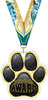 Principals Award Paw Acrylic Medal- 2.75 inch [MACR2-PAW-PP-Q]