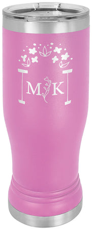 14 oz. Polar Camel Pilsner Tumbler w/Lid - Light Purple [PCJ9-48]