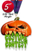 Jack-o-Lantern Costume Contest Colorix-M Acrylic Medal - 5 inch [MACR5-HLWN-JAKCOS-Q]