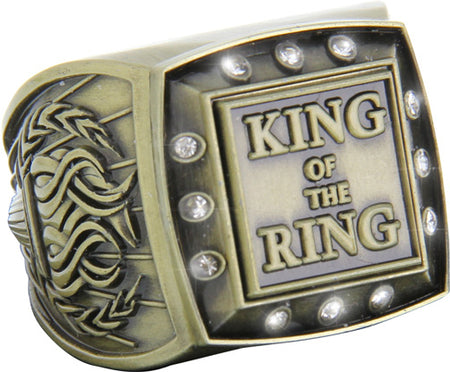 Championship Ring with Activity Insert- Wrestling Gold [RGSJ-G-12ST-WS]